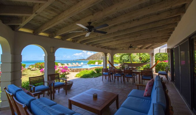BVI Location Villa Virgin Gorda Mahoe bay Plage Piscine Personnel Kayaks