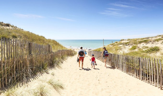 Vendee Location Maison Vacances La Tranche sur Mer (10 min) près des plages, de O'Gliss Park et Indian Forest