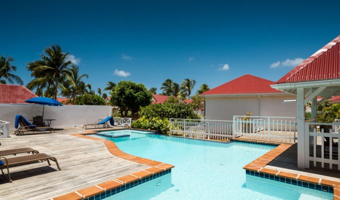 Location Villa de Luxe à St Barth sur la plage de St Jean - Domaine de Coral Reef - Caraibes - Antilles Francaises