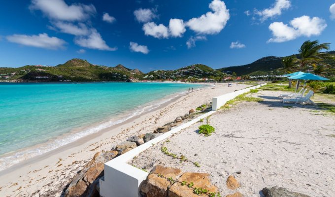 Location Villa de Luxe à St Barth sur la plage de St Jean - Domaine de Coral Reef - Caraibes - Antilles Francaises