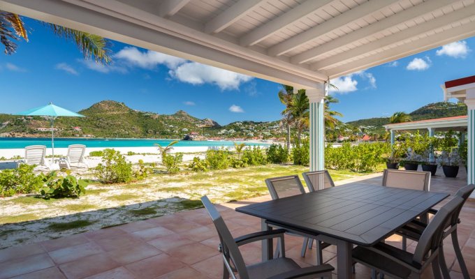 Location Villa de Luxe à St Barth sur la plage de St Jean - Domaine de Coral Reef - Caraibes - Antilles Francaises