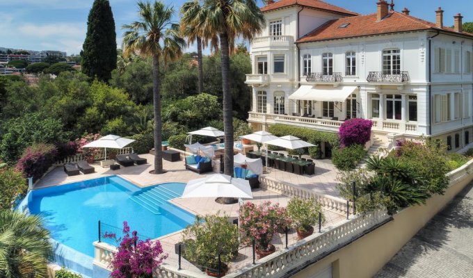 Location Villa de Luxe Cannes piscine chauffée Conciergerie