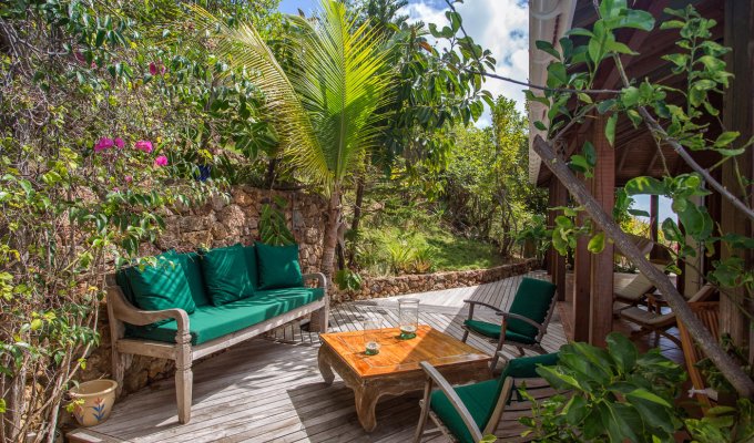 Location Villa de Luxe à St Barth avec piscine privée et Vue Mer sur les hauteurs de Grand Fond - Caraibes - Antilles Françaises