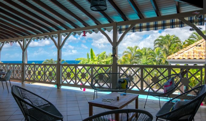Location villa Martinique Les Trois Ilets  piscine privée et concierge