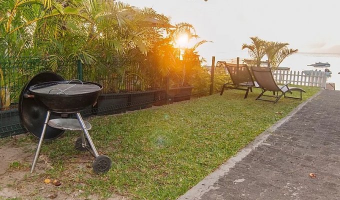 Location Bungalow Ile Maurice Pieds dans l'eau plage Trou aux Biches