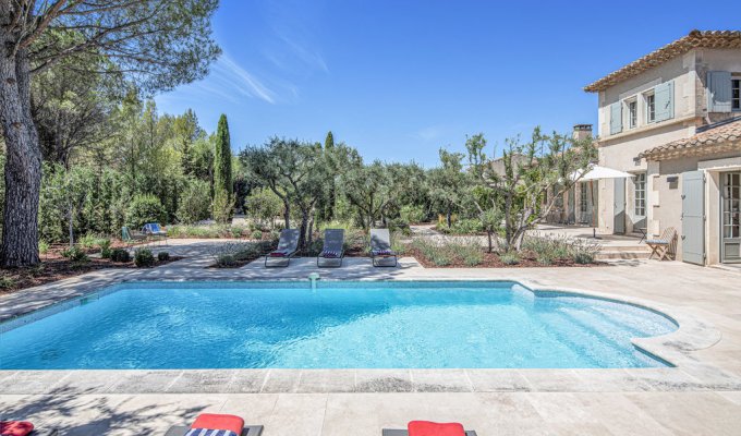 Location Villa Luxe Saint Rémy de Provence avec Piscine