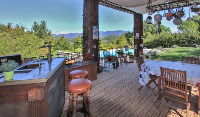 Location Villa Saignon Luberon Provence avec Piscine privée