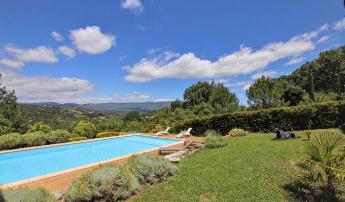 Location Villa Saignon Luberon Provence avec Piscine privée