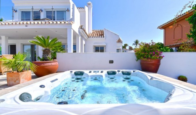 Villa et jacuzzi