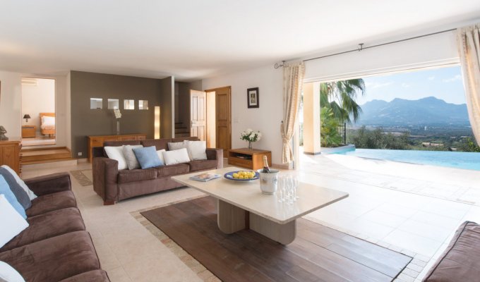 villa Lumio vue mer
