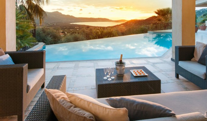 villa Lumio vue mer