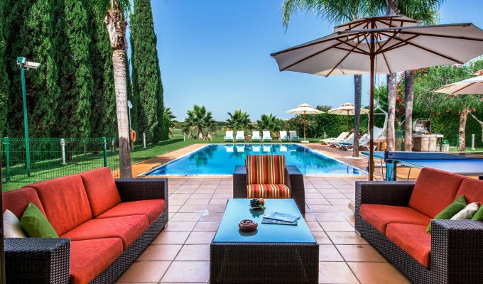 Location Villa Luxe Algarve Vilamoura avec vue sur le terrain de Golf  et à 5mns de la plage