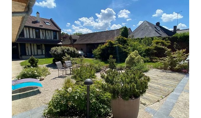 Location maison de charme Picardie Piscine chauffée Baie de Somme