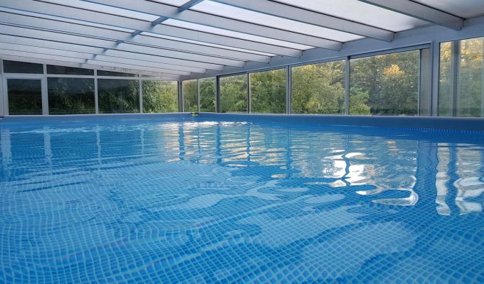 Location Château Lille Golf pour séjour en famille avec piscine privée intérieure