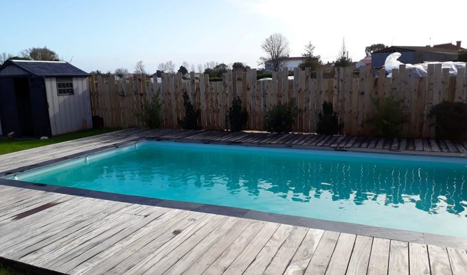 Vendee Location Villa La Tranche sur Mer avec piscine chauffée près des plages et des spots de surf