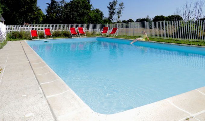 Location Maison de Charme Pays de la Loire avec piscine et jacuzzi