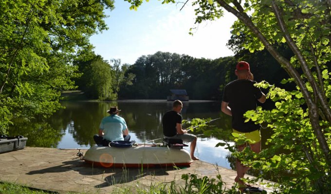 Location Maison de Charme Pays de la Loire au bord d'un lac