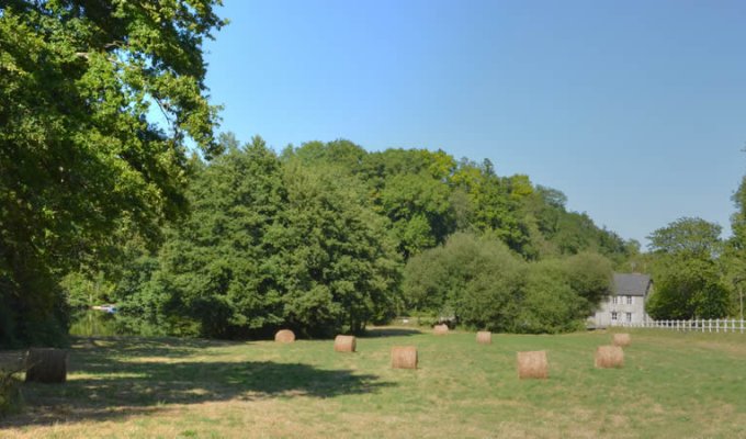 Location Maison de Charme Pays de la Loire au bord d'un lac