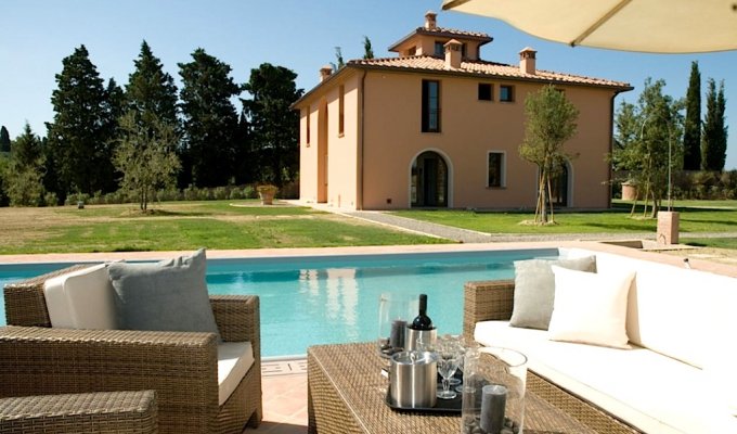 LOCATION VACANCES San Gimignano - ITALIE TOSCANE - Villa de Luxe avec piscine privée dans la campagne Toscane