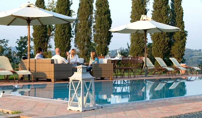 LOCATION VACANCES San Gimignano - ITALIE TOSCANE - Villa de Luxe avec piscine privée dans la campagne Toscane
