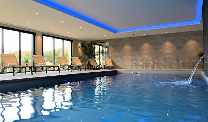 Location Maison vacances Boulogne sur Mer 700 m plage avec piscine intérieure chauffée  et espace spa bien être 