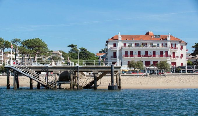 Location villa Pyla Arcachon piscine chauffee