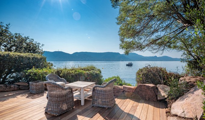 villa luxe piscine vue et acces mer Porto Vecchio