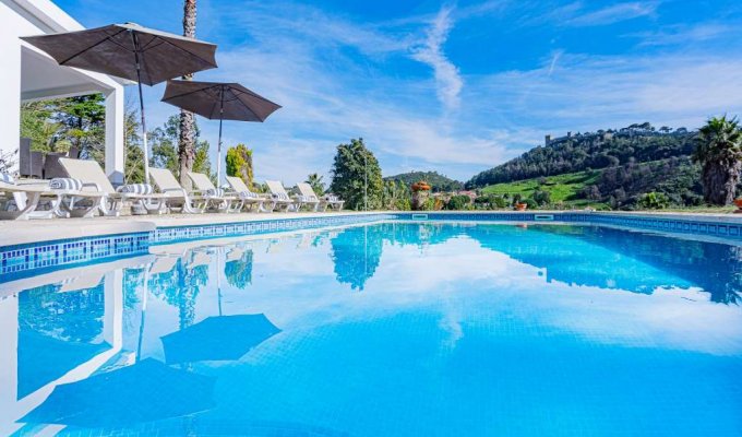 Location Villa Sesimbra avec piscine privée chauffée et mini Golf, Cote Lisbonne