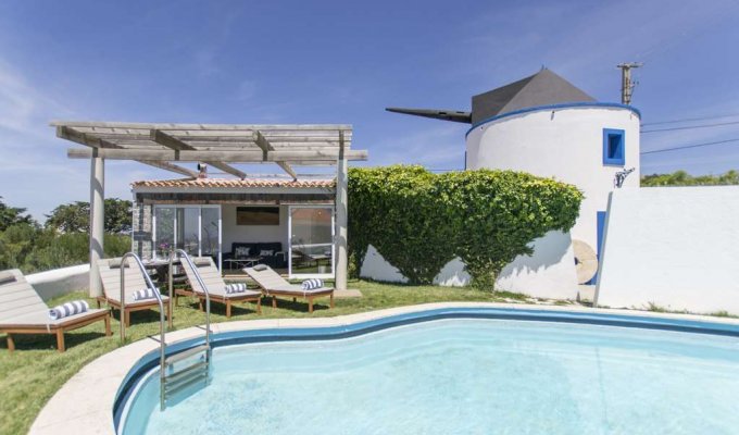 Location Villa Sintra avec piscine privée et vue sur mer, Cote Lisbonne