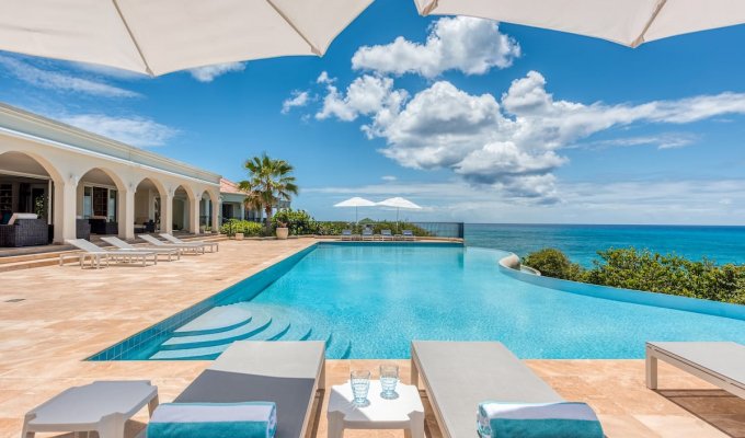 St Martin Location Villa Terres Basses avec piscine privée