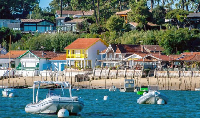 location villa luxe Cap Ferret Bassin d'Arcachon piscine