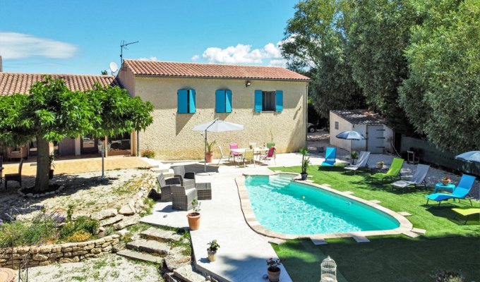 Location Villa Valreas Provence avec piscine privée