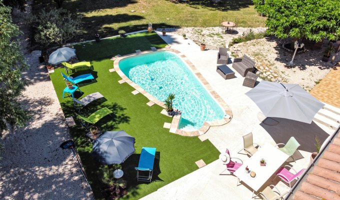 Location Villa Valreas Provence avec piscine privée