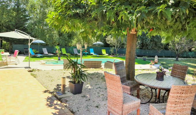 Location Villa Valreas Provence avec piscine privée