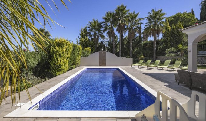 Location Villa Luxe Algarve Vilamoura avec piscine privée chauffée et vue sur mer
