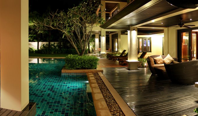Location Villa Luxe Phuket Bang Tao Beach avec personnel et Chef