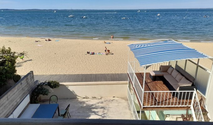 location villa Arcachon vue Bassin