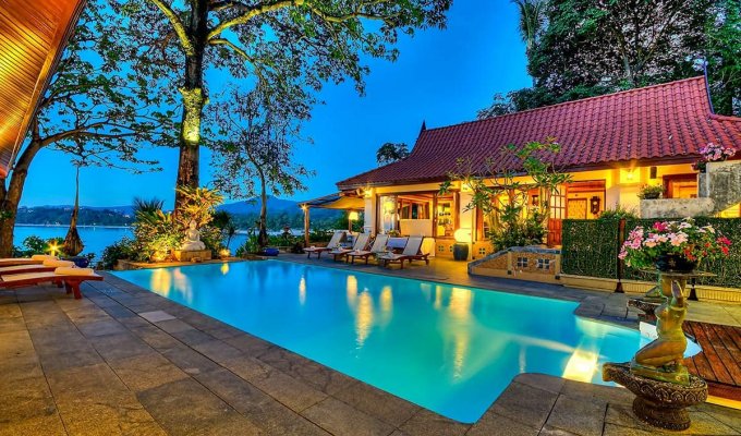 Thailande Location Villa Phuket SHA Plus+ sur la plage de Kata Beach avec piscine privée et Personnel