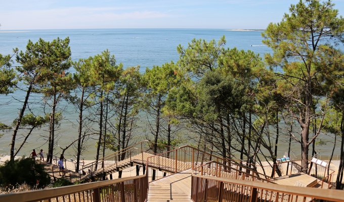 location villa Pyla sur mer plages Bassin Arcachon