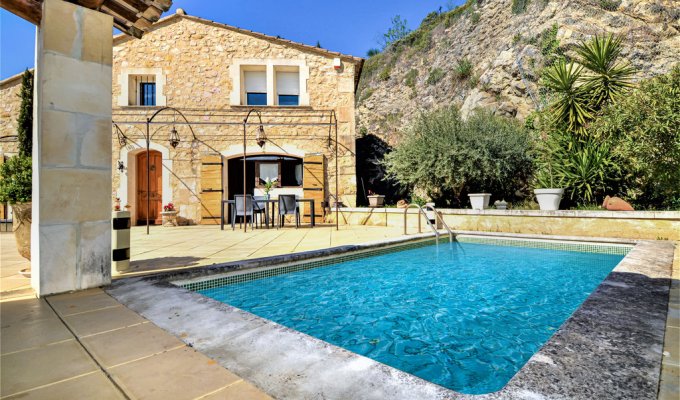 Location en Provence Villa de en charme à Boulbon avec Piscine