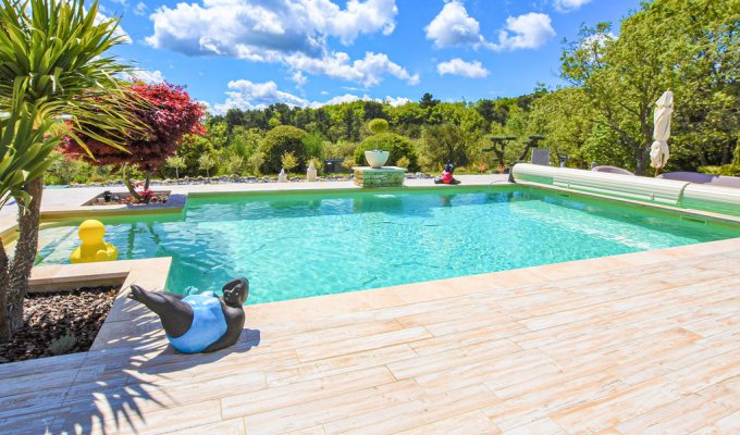 Villa Luxe à Murs Luberon avec piscine