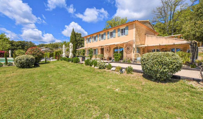 Villa Luxe à Murs Luberon avec piscine