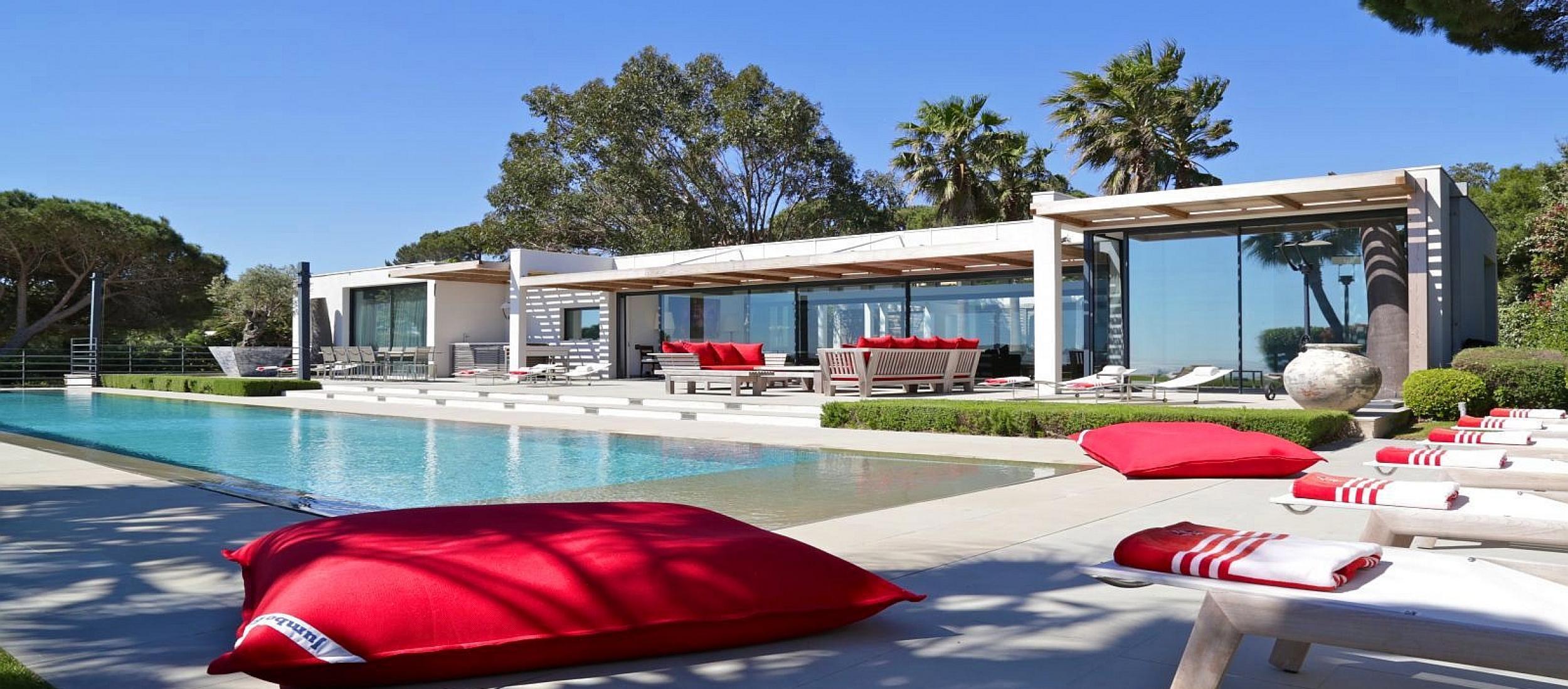 Location Villa De Luxe Ramatuelle Pampelonne Proche Plage Vue Sur Mer Piscine Privée Conciergerie