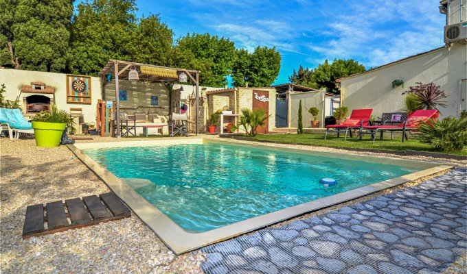 Location Villa Avignon Provence avec Piscine privée