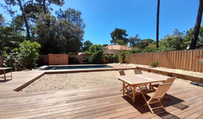 location villa Arcachon piscine proche plages et mer