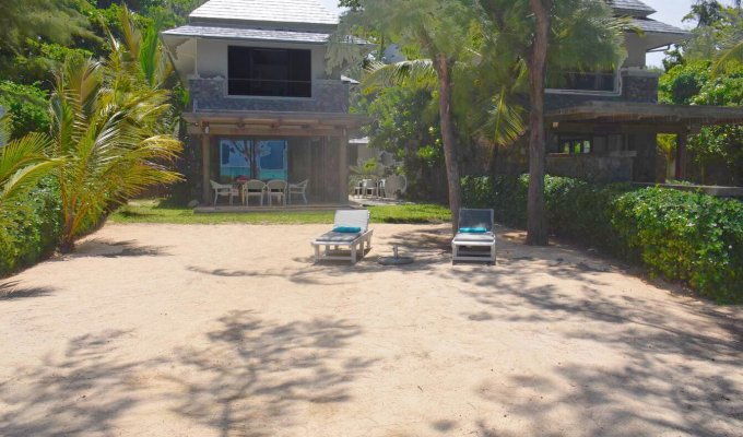 Location villa Ile Maurice pieds dans l’eau à Pointe d'Esny Cote Sud