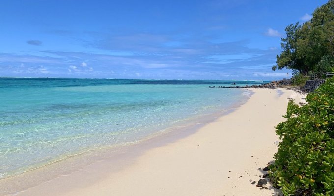 Location villa Ile Maurice pieds dans l’eau à Pointe d'Esny Cote Sud