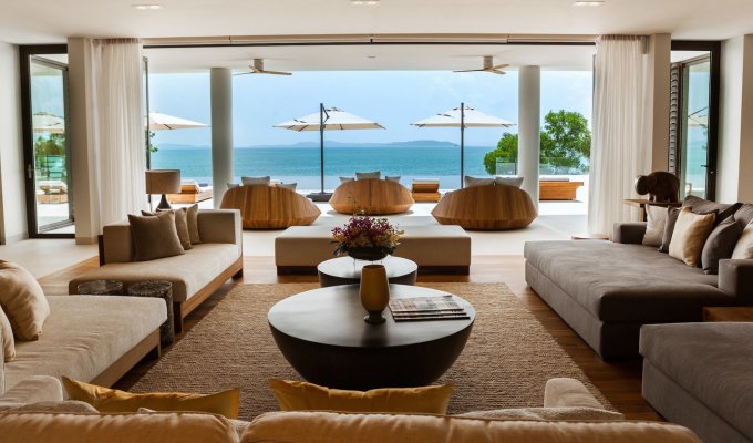 Location Villa Luxe Phuket avec personnel et chef vue mer SHA+ à Cape Yamu