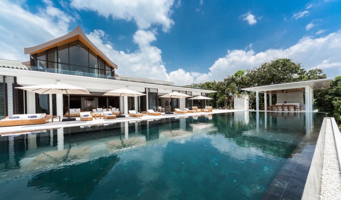 Location Villa Luxe Phuket avec personnel et chef vue mer SHA+ à Cape Yamu