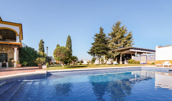 Piscine avec intimité